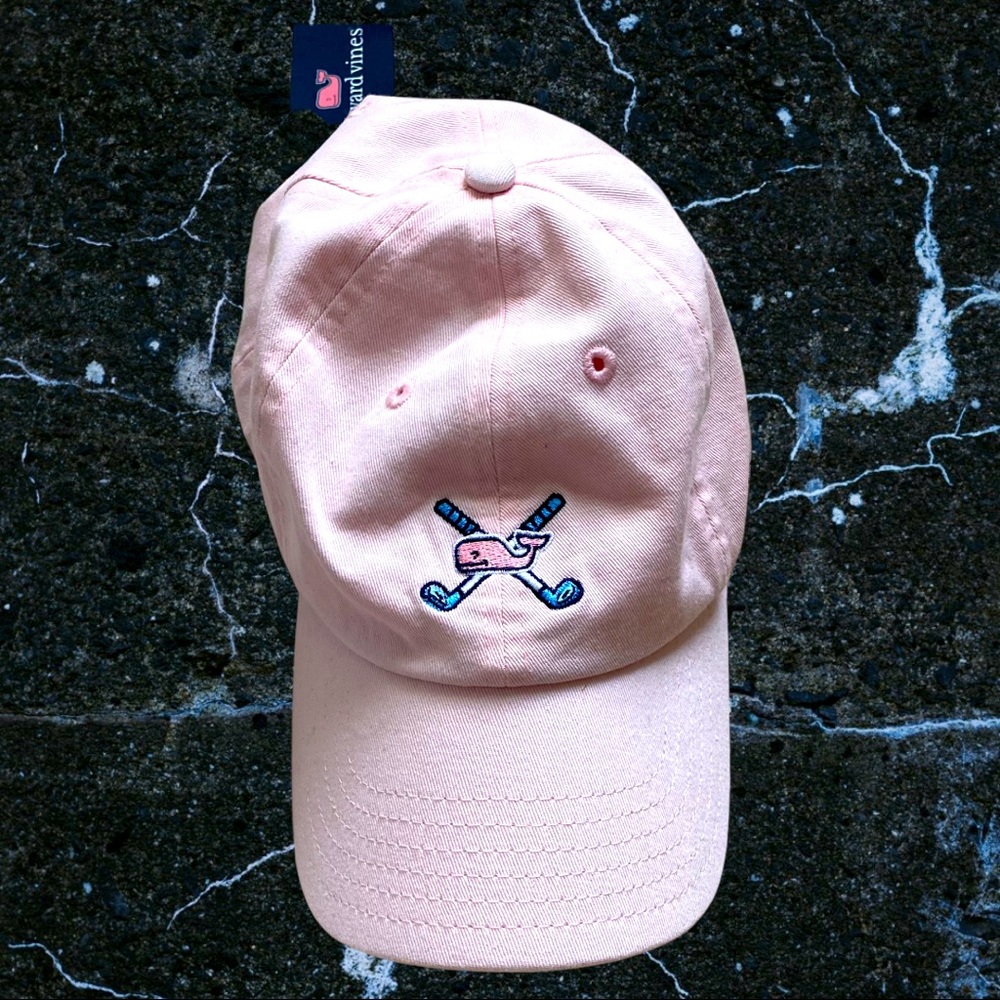 🧢 Vineyard Vines Carmel by the Sea Pink Cap